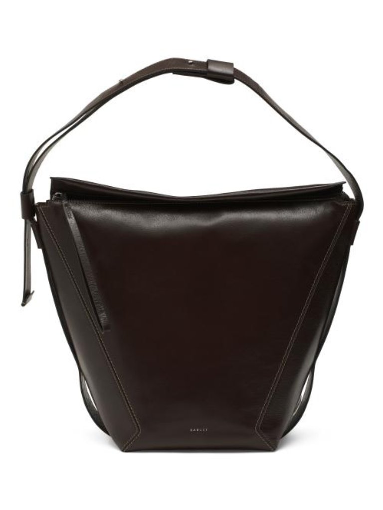 Radley London Leather De Beauvoir High Shine Large Ziptop Shoulder Bag